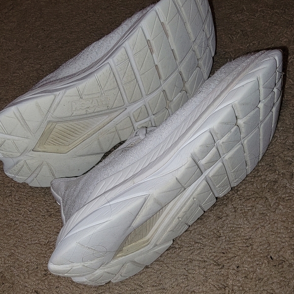 HOKA MACH 5 All-White Athletic Sneakers - Picture 5 of 14